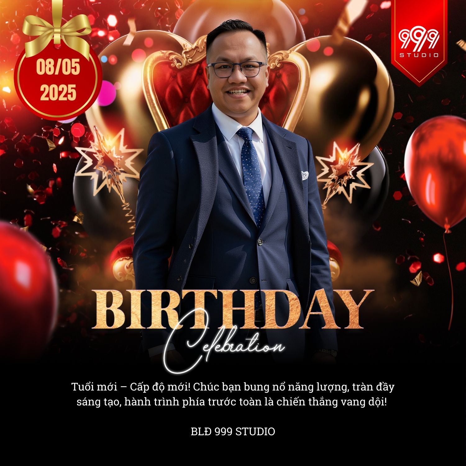 Mẫu Poster Birthday 002
