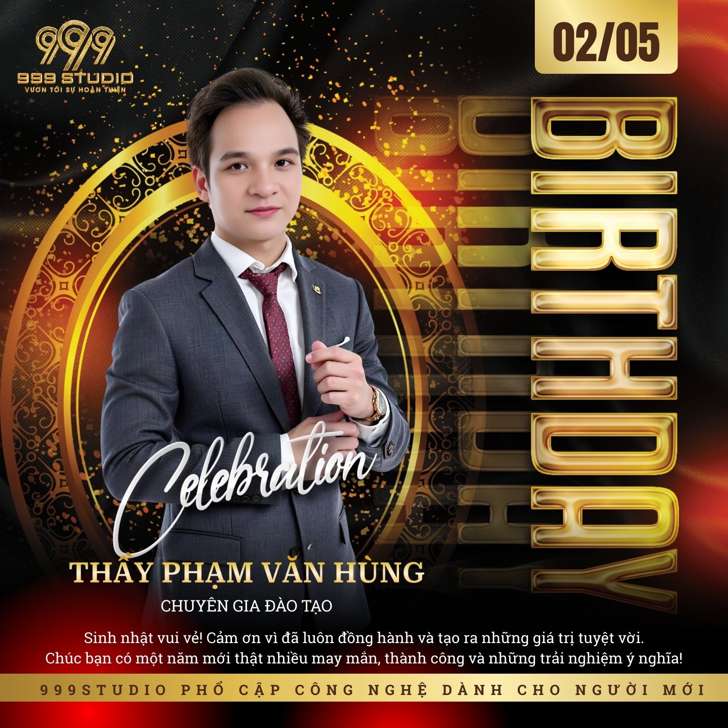 Mẫu Poster Birthday T5