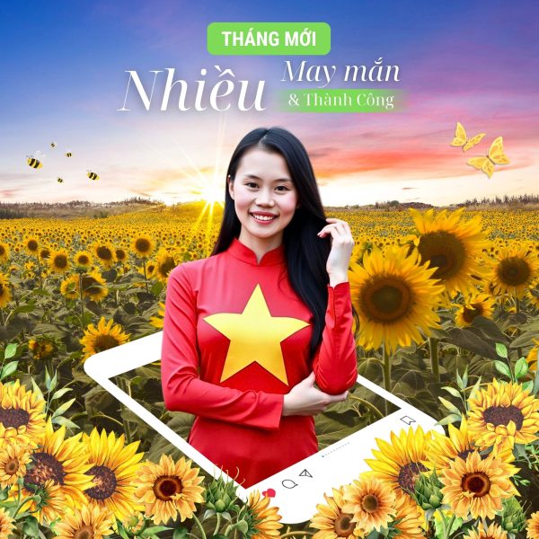 Mẫu Poster Chào Tháng Mới